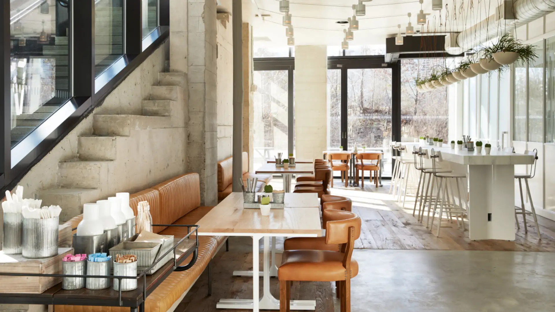 Neighbors Café - Hotel Cafe at 1 Hotel Brooklyn Bridge, Brooklyn Heights, Brooklyn Bridge