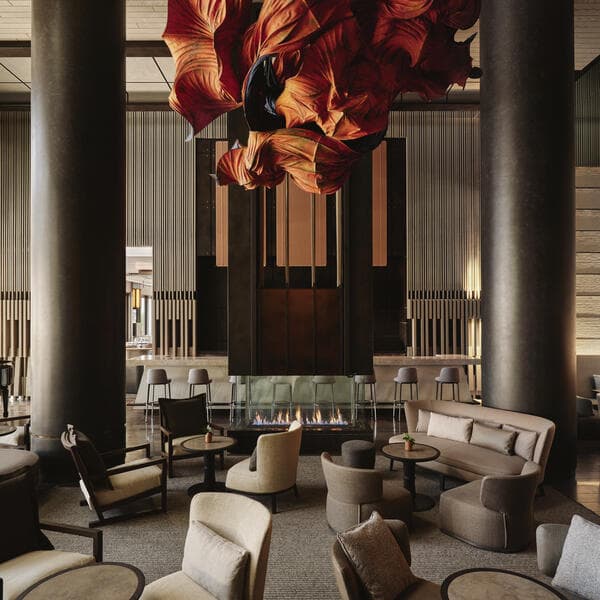 Lounge Bar - Hotel Bar at Aman New York, Midtown Manhattan, The Crown Building