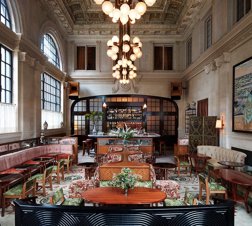 Swan Room - Hotel Bar at Nine Orchard, Lower East Side, Dimes Square