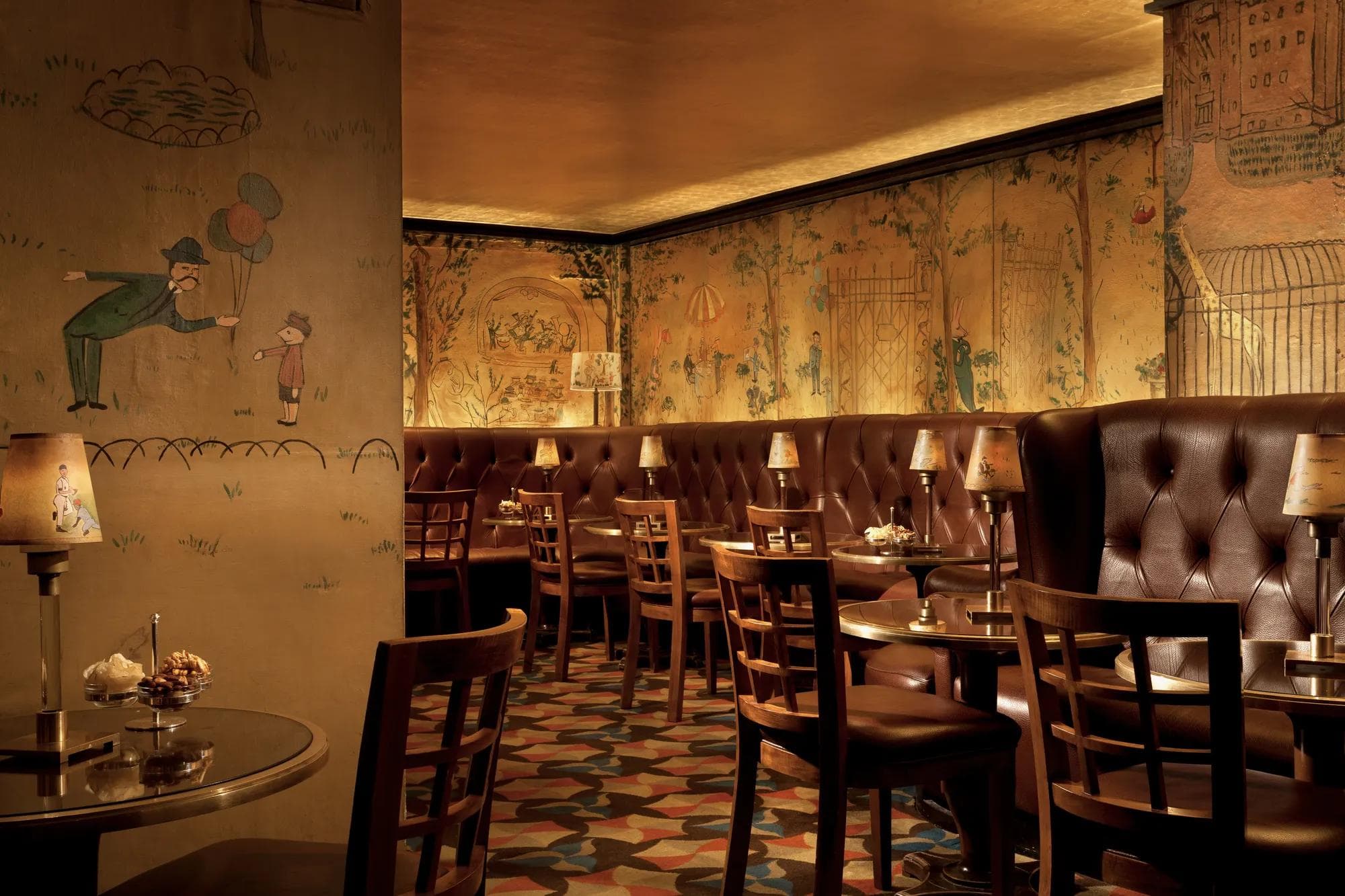 Bemelmans Bar - Hotel Bar at The Carlyle, A Rosewood Hotel, Upper East Side, MET Museum