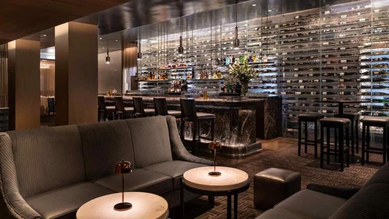 The Martini Lounge at Charlie Palmer Steak IV - Hotel Bar at The Knickerbocker Hotel, Midtown Manhattan, Times Square