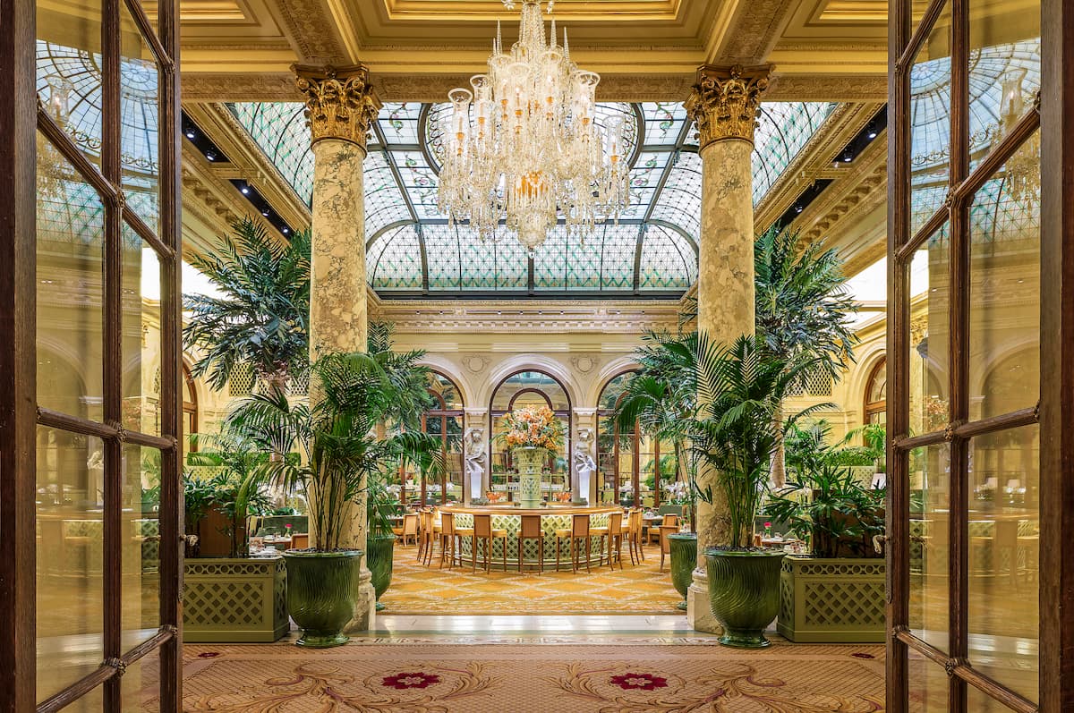 The Palm Court - Hotel Restaurant at The Plaza, Midtown Manhattan, Central Park