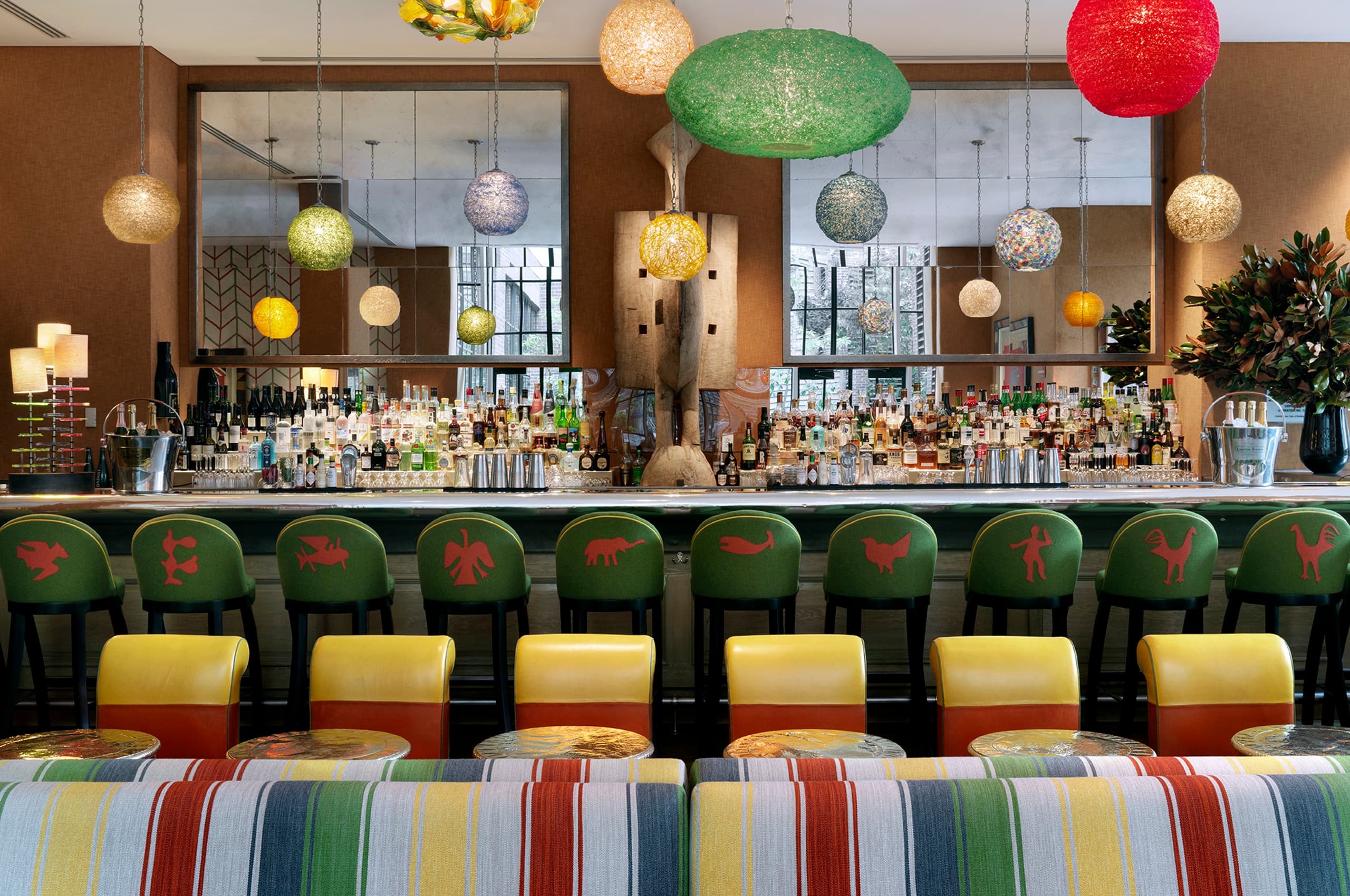 The Crosby Bar - Hotel Restaurant at Crosby Street Hotel, SoHo, Broadway Shopping
