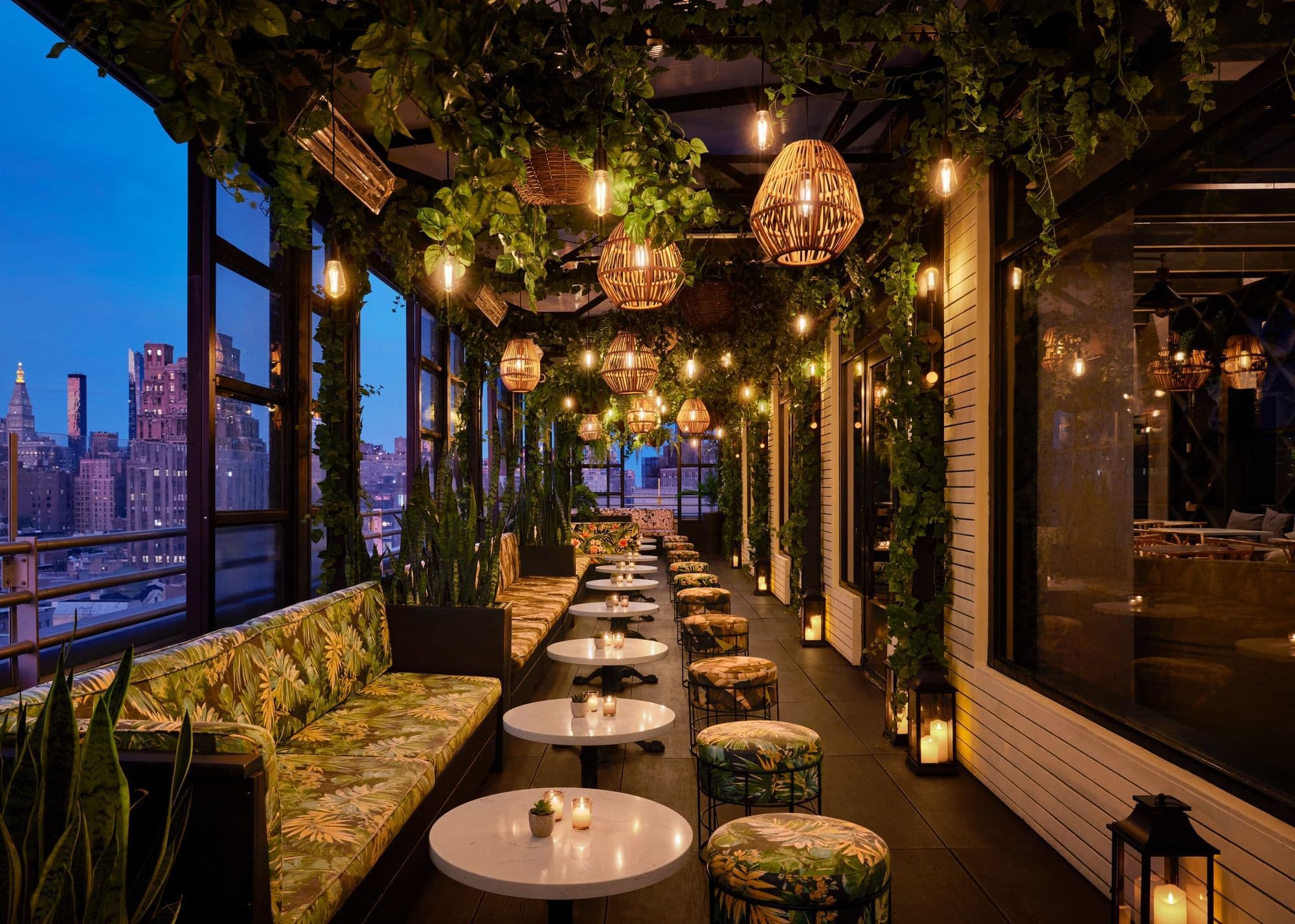 Gansevoort Rooftop - Hotel Rooftop at Gansevoort Meatpacking NYC, West Village, The High Line