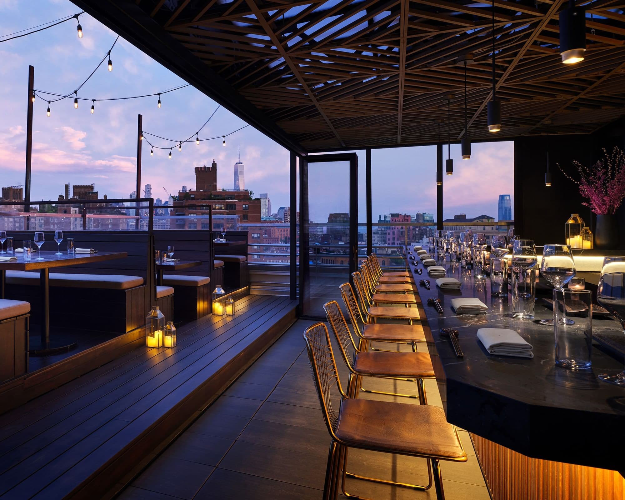 Saishin at Gansevoort Rooftop - Hotel Restaurant at Gansevoort Meatpacking NYC, West Village, The High Line