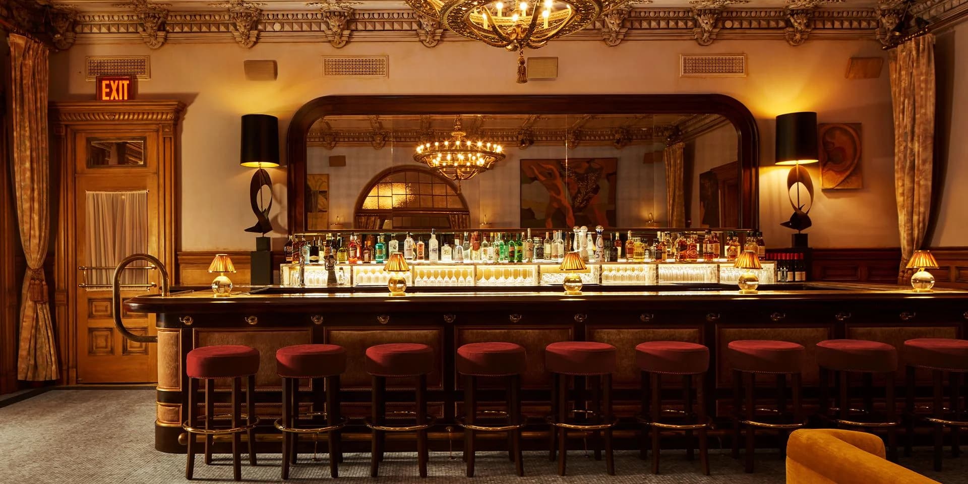 Lobby Bar - Hotel Lounge at Hotel Chelsea, Chelsea, The High Line