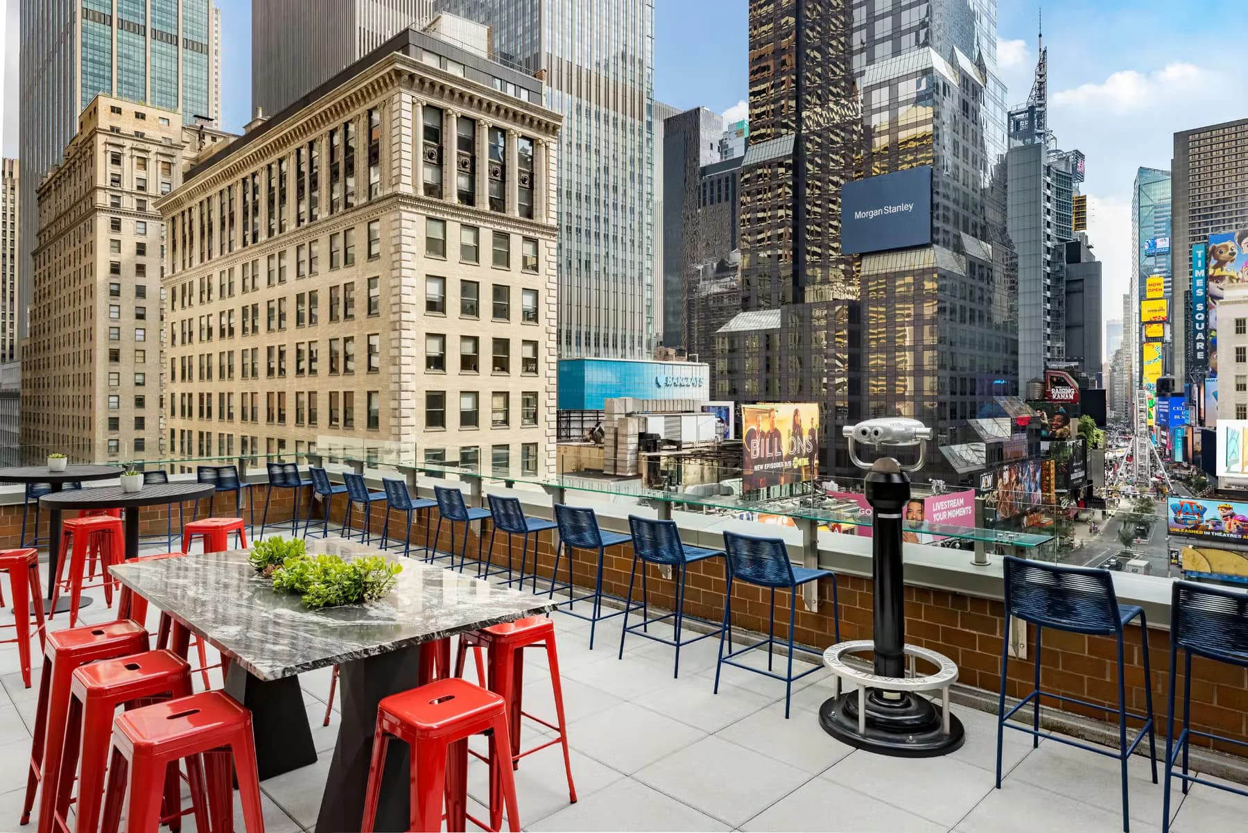 Beast & Butterflies - Hotel Rooftop at M Social Times Square, Midtown, Times Square
