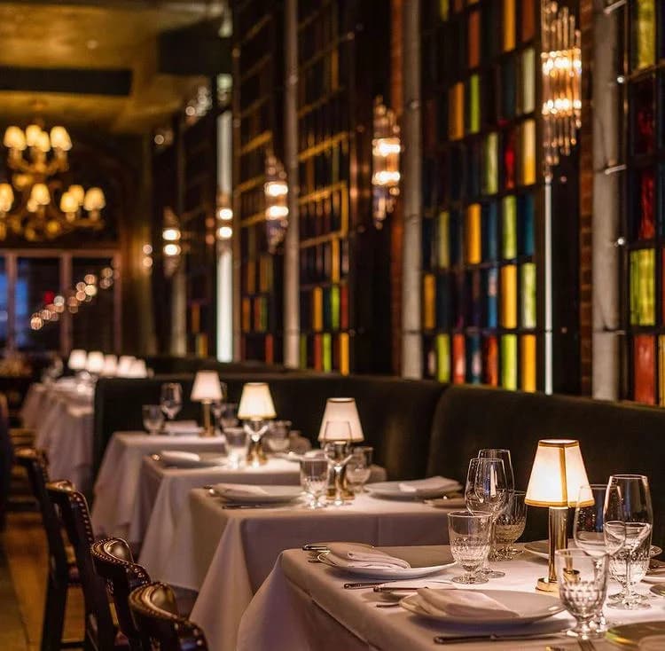 Temple Court - Hotel Restaurant at The Beekman, A Thompson Hotel, Financial District, Brooklyn Bridge