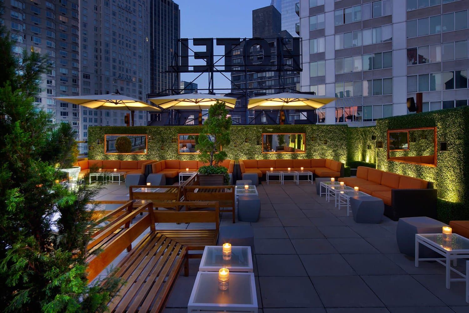 The Empire Rooftop - Hotel Rooftop at The Empire Hotel, Lincoln Square, Lincoln Center