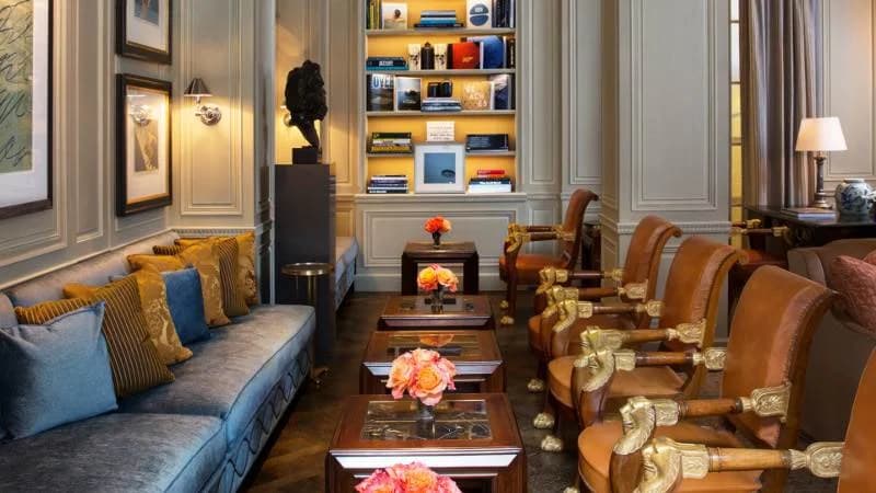 The Club Room - Hotel Lounge at The Lowell Hotel, Upper East Side, Central Park