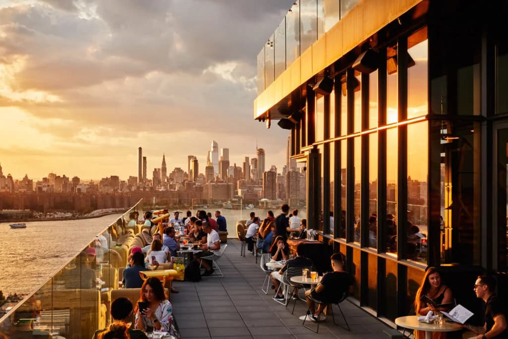 Westlight - Hotel Rooftop at The William Vale, Williamsburg, McCarren Park