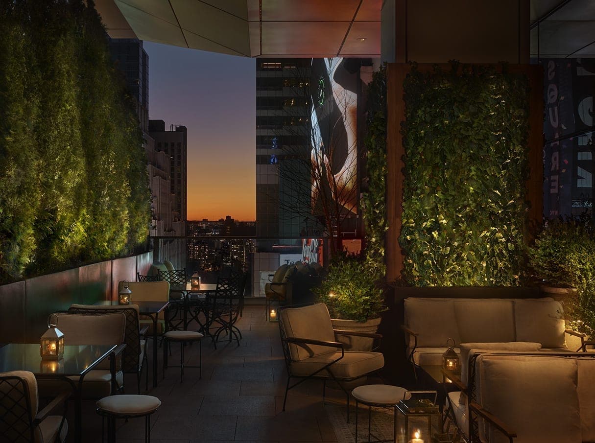 Lobby Bar at Times Square EDITION - Hotel Bar at Times Square EDITION, Midtown South, Times Square